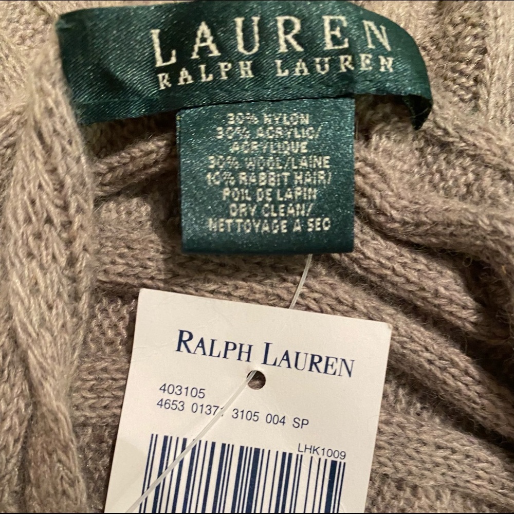 Ralph Lauren cable knit cardigan - Picture 2 of 3